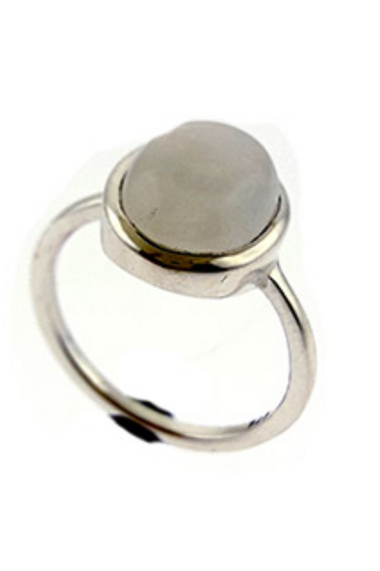 Rainbow Moonstone Ring