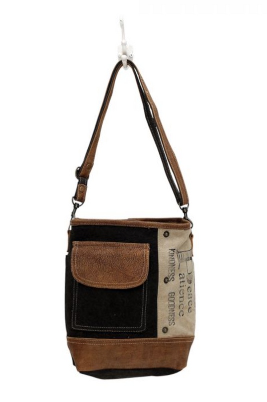 Peace Pocket Shoulder Bag