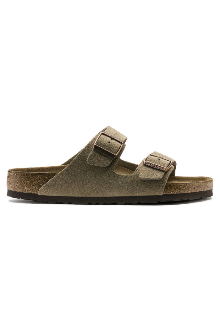 Birkenstock Arizona Soft Regular Width in Taupe