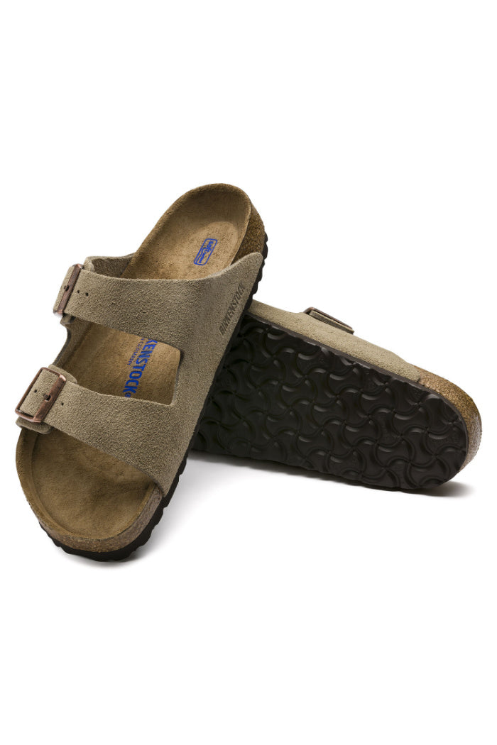 Birkenstock Arizona Soft Regular Width in Taupe