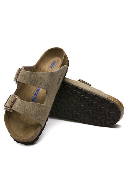 Birkenstock Arizona Soft Regular Width in Taupe
