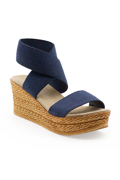 Charleston Shoe Bermuda in Navy Linen