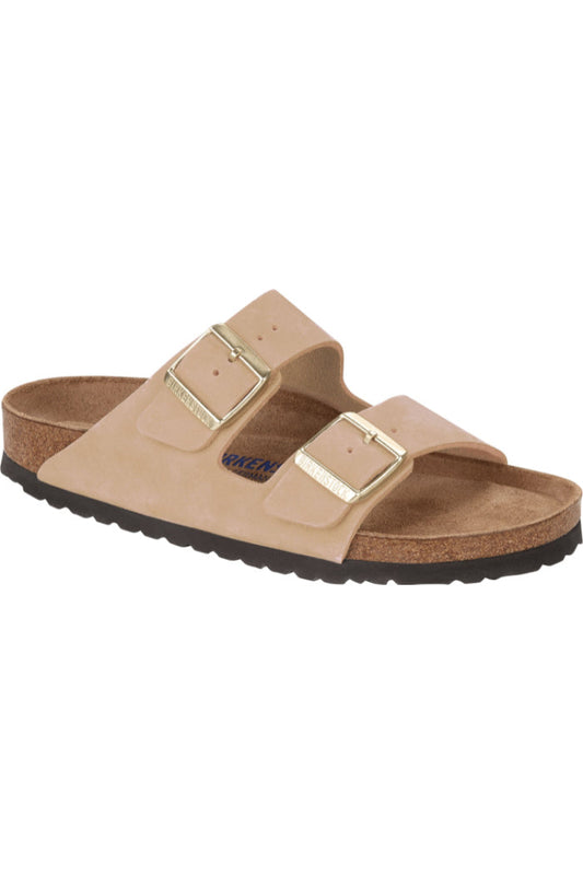 Birkenstock Arizona Soft Footbed Regular Width in Sandcastle