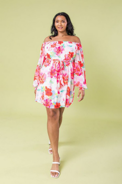 Floral Printed Woven Dress