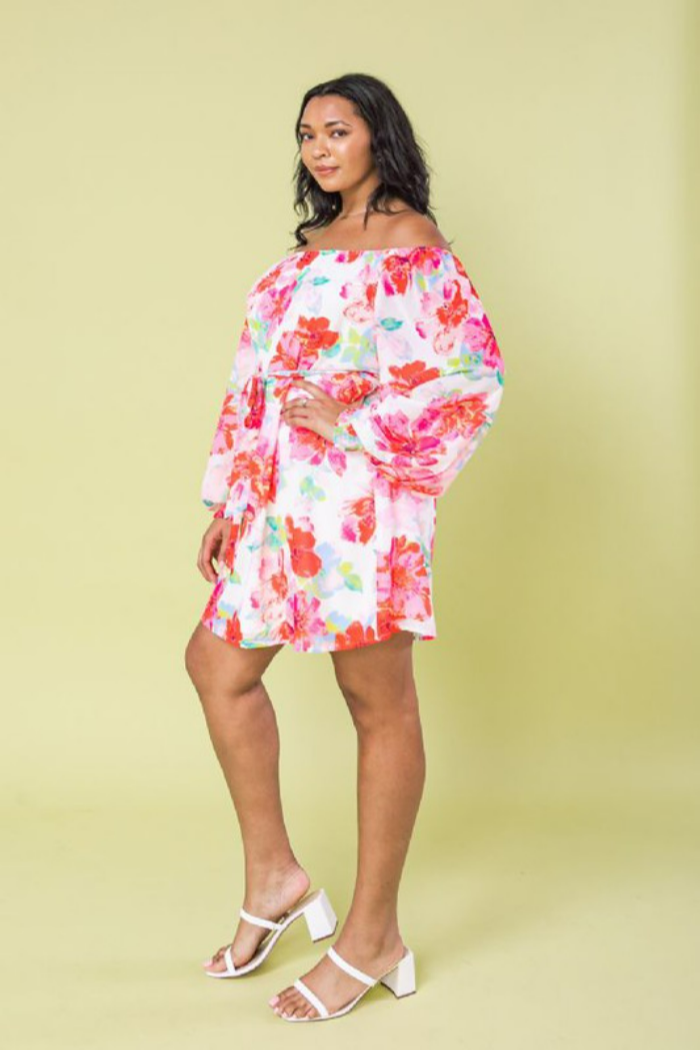 Floral Printed Woven Dress