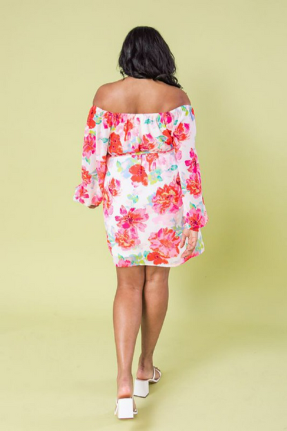 Floral Printed Woven Dress