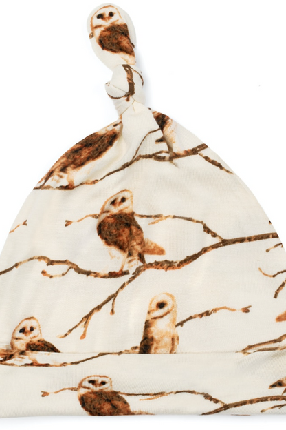 Milkbarn Newborn Gown & Hat Set