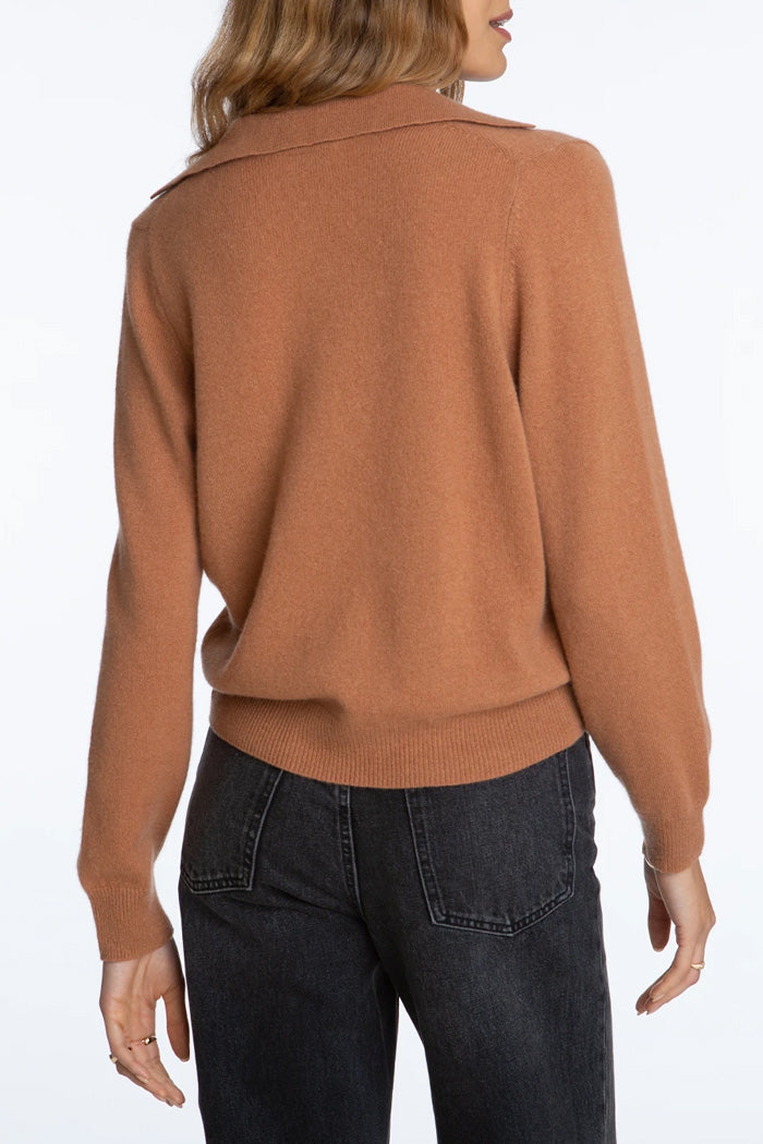Cashmere Polo Pullover