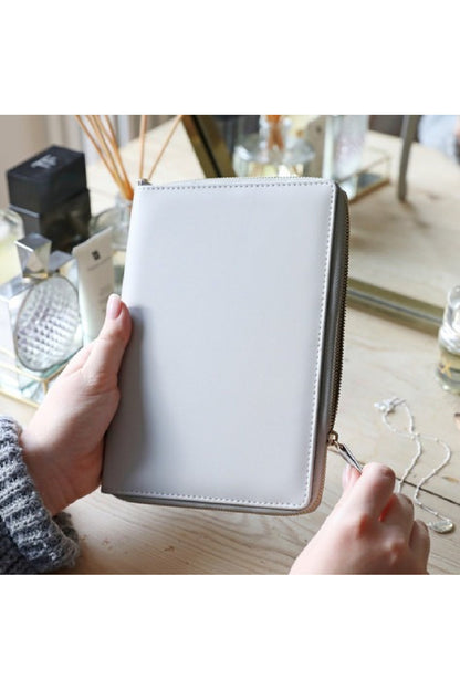 Grey Travel Jewelry Wallet