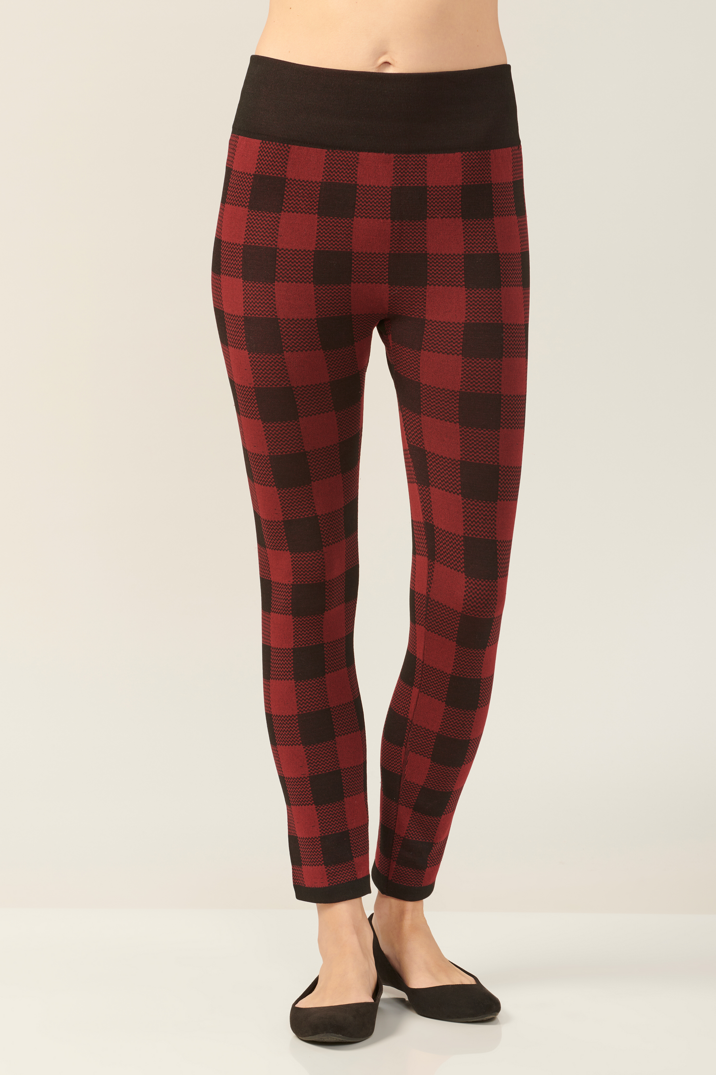 Plaid Lined Leggings