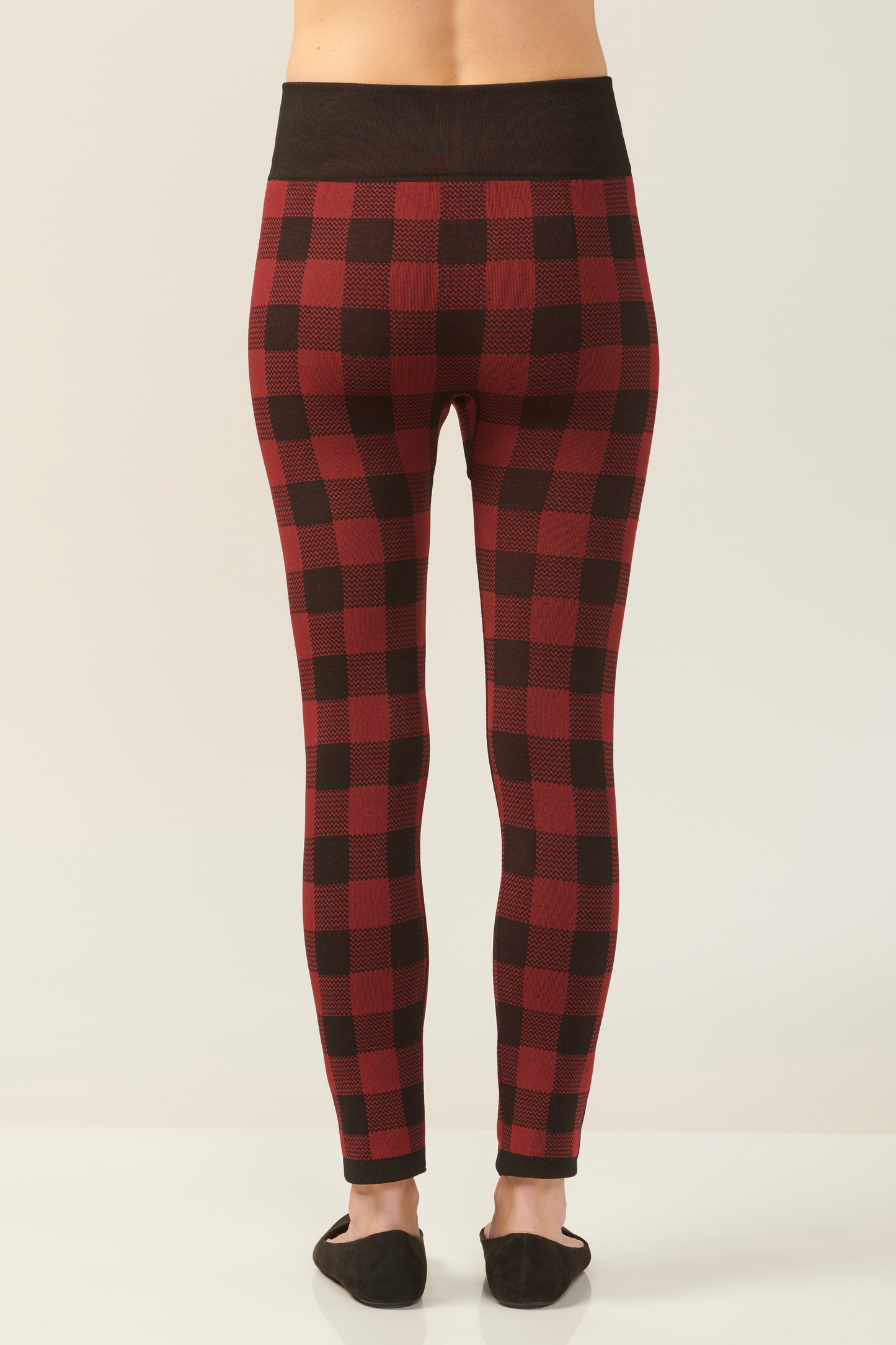 Plaid Lined Leggings