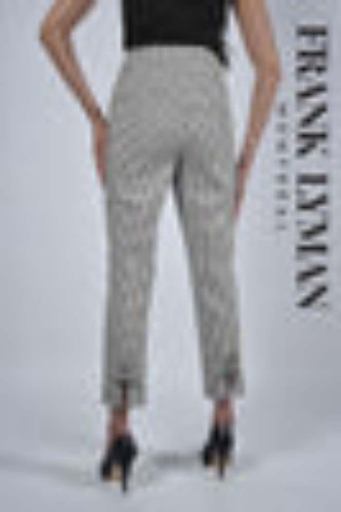 Black/White Knit Pant