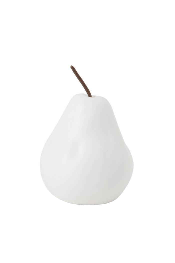4-3/4"L x 5-1/4"H Stoneware Pear