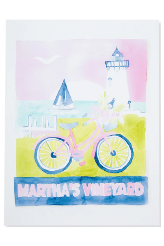 MARTHA'S VINEYARD MATCHBOOK PRINT 5X7
