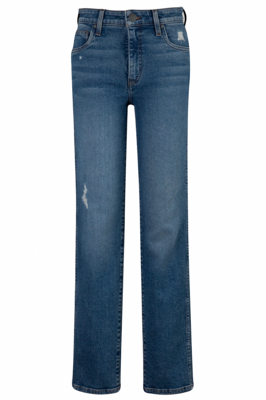Chrissie High Rise Fab Ab Cigarette Leg- Impactful w/ Medium Wash