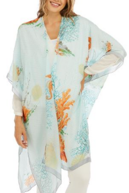 Viscose/Modal Long Kimono