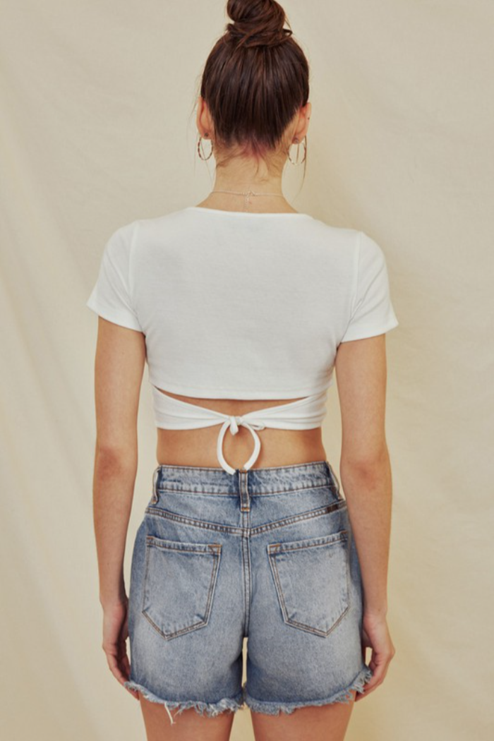 Kan Can High Rise Rainbow Thread Shorts (KC9179M-N)