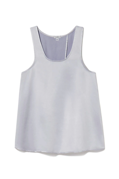 CECE OPEN BACK SATIN TANK