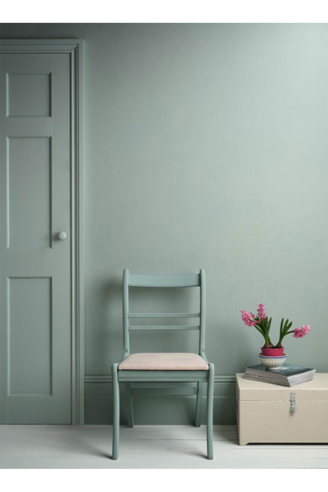 Pemberley Blue Satin Paint
