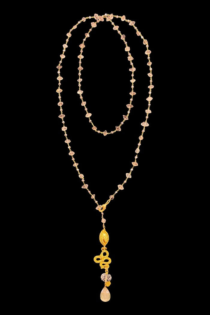 Herkimer Quartz Rosary