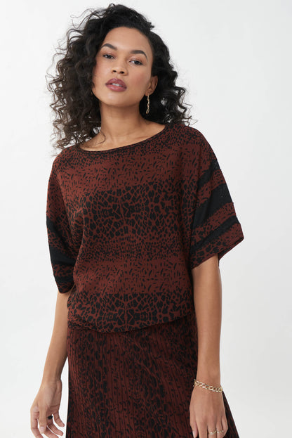 Joseph Ribkoff Jacquard Sweater