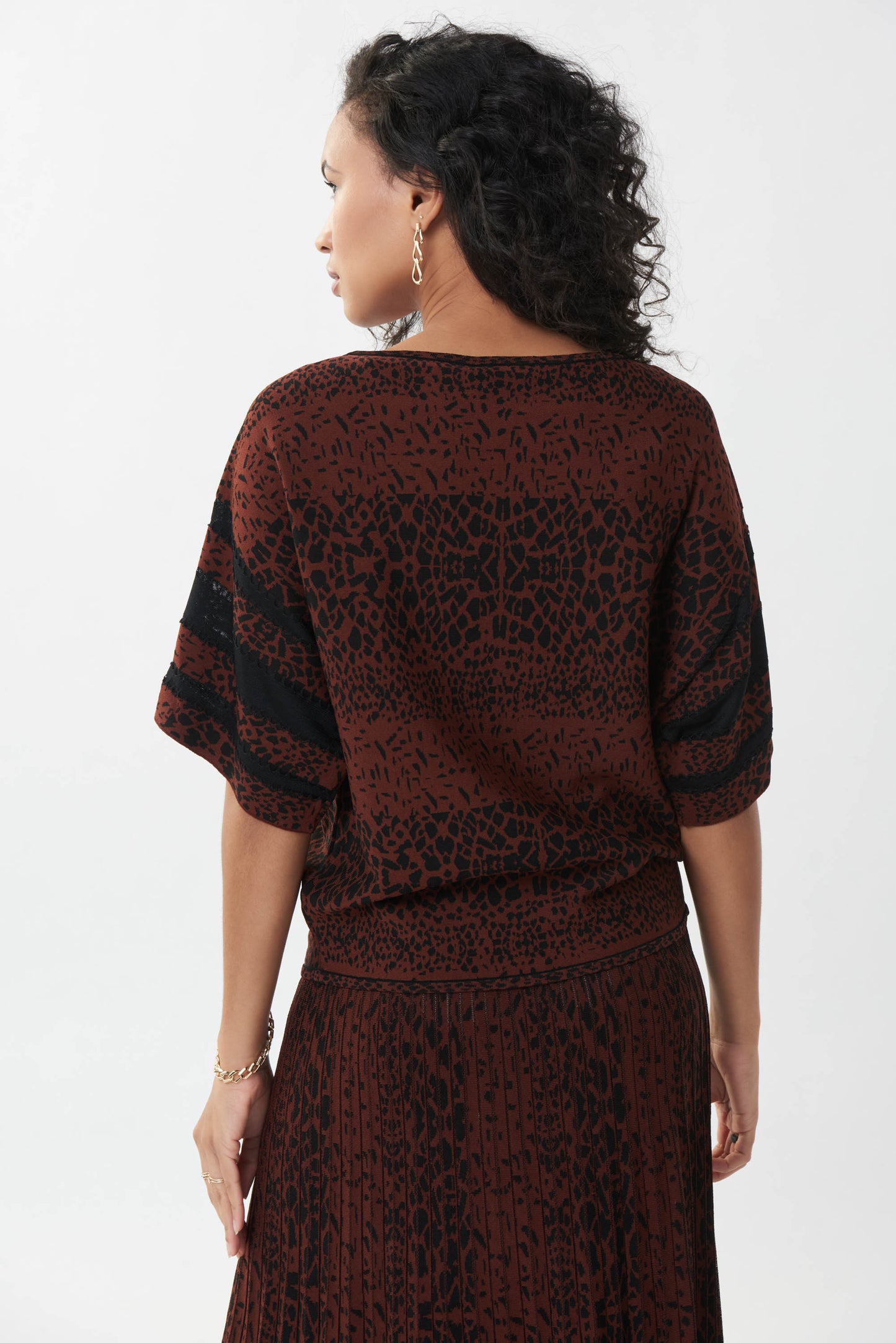 Joseph Ribkoff Jacquard Sweater