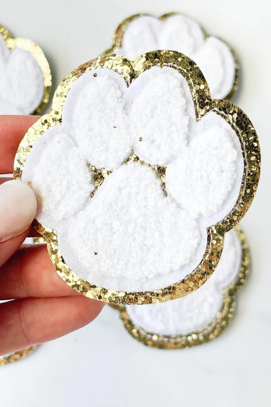 Paw Print Iron-on Patch