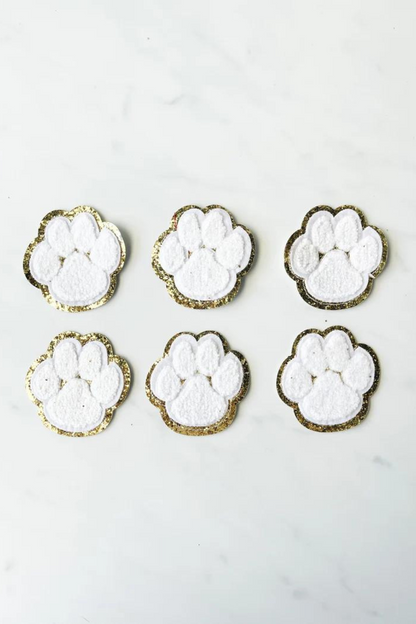 Paw Print Iron-on Patch