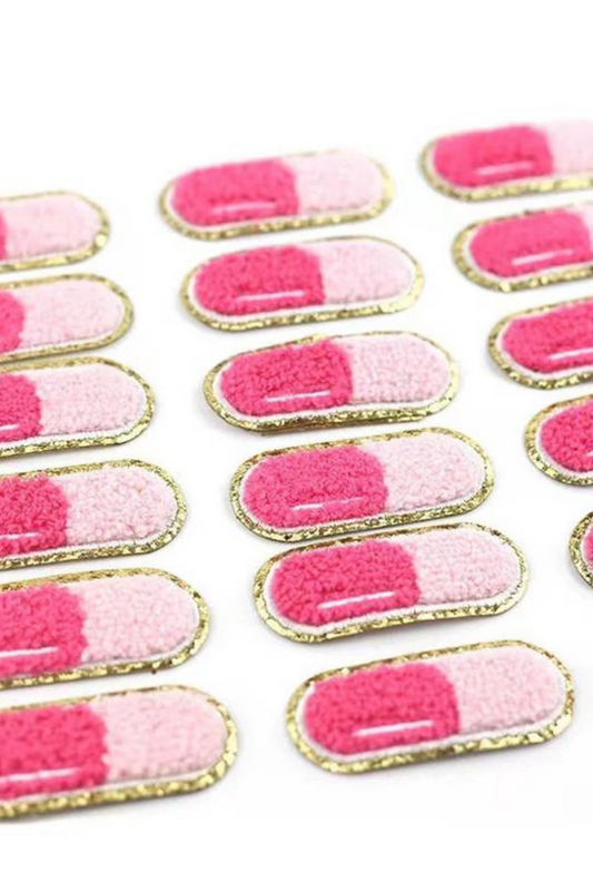 Pill Iron-on Patch