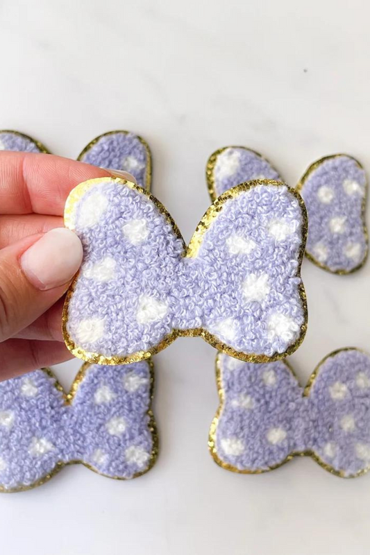 Minnie Bow Iron-On Patch