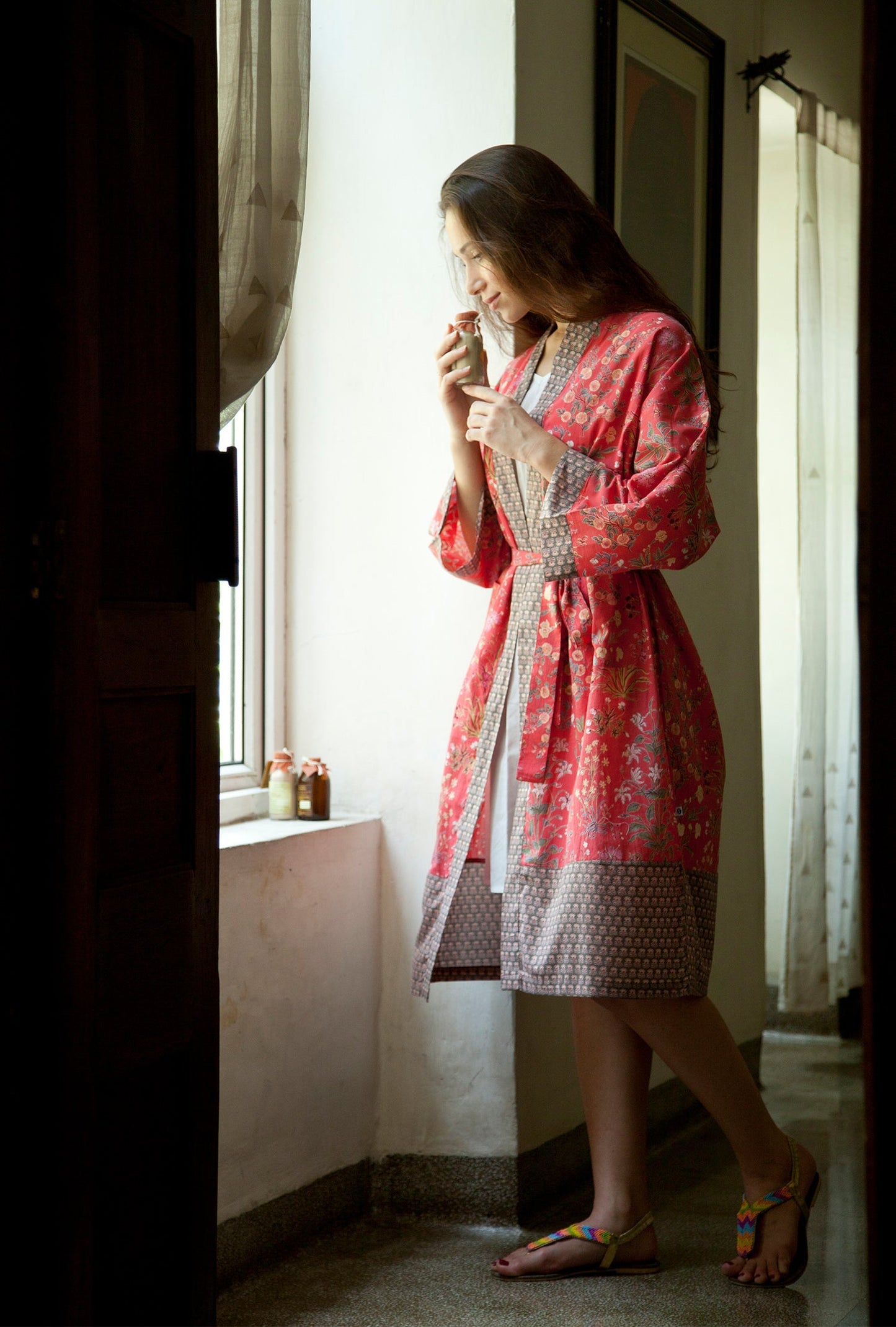 Indian 100 % Cotton Kimono