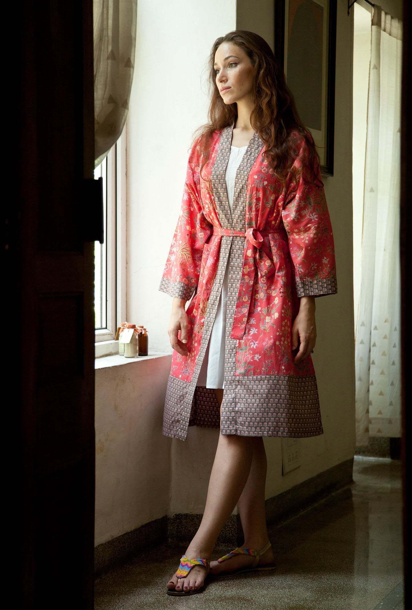 Indian 100 % Cotton Kimono