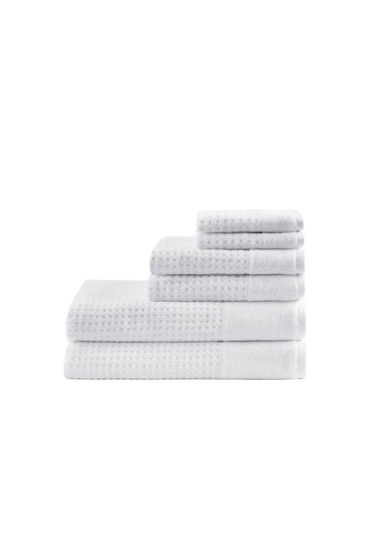 Spa Waffle Cotton Jacquard Hand Towel