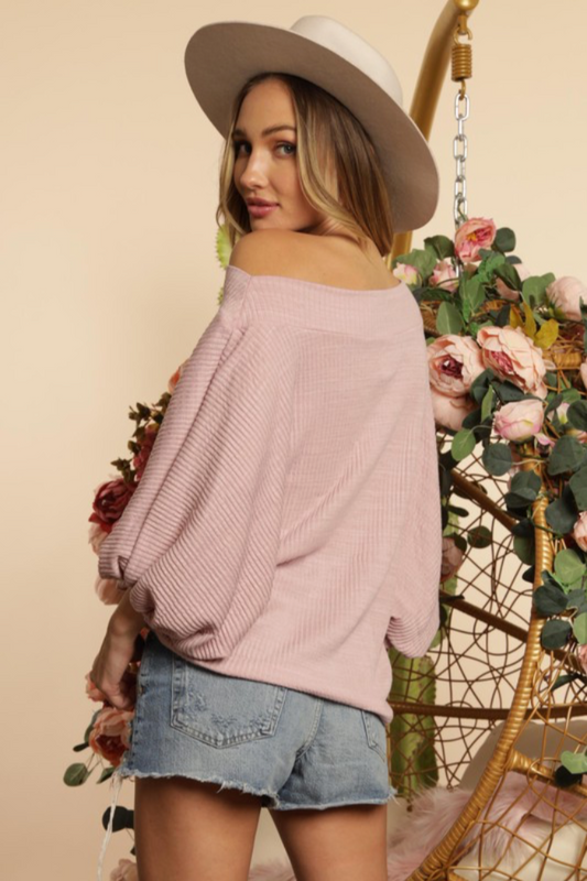 Dolman Sleeve Loose Top