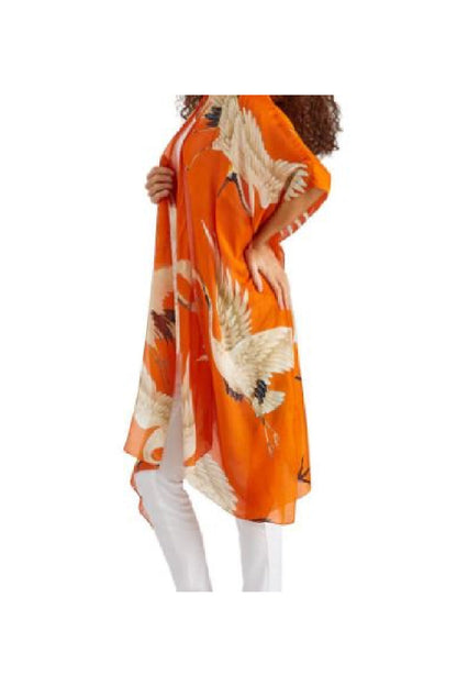 Viscose/Modal Long Kimono