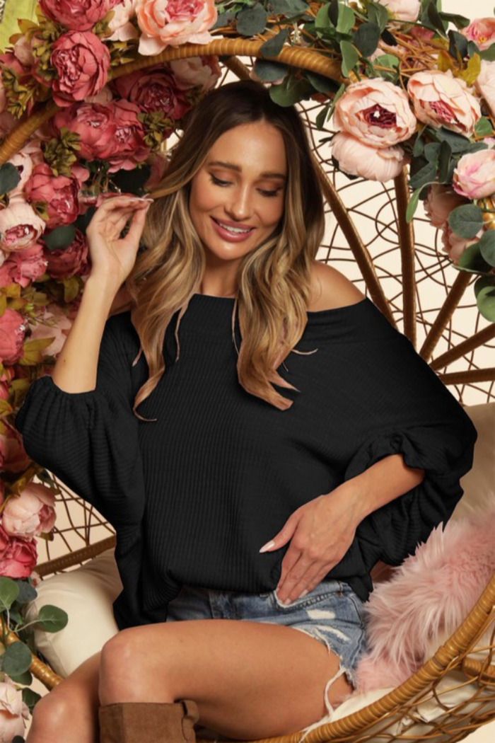 Dolman Sleeve Loose Top