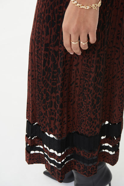 Joseph Ribkoff Jacquard Skirt