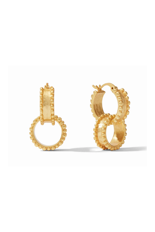 Marbella 2-in-1 Earring Gold