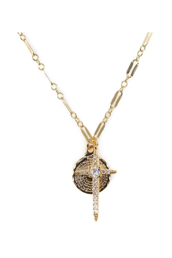 Hopeful Cross Necklace