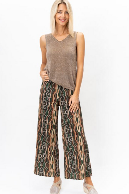 Shimmer V-Neck Tank