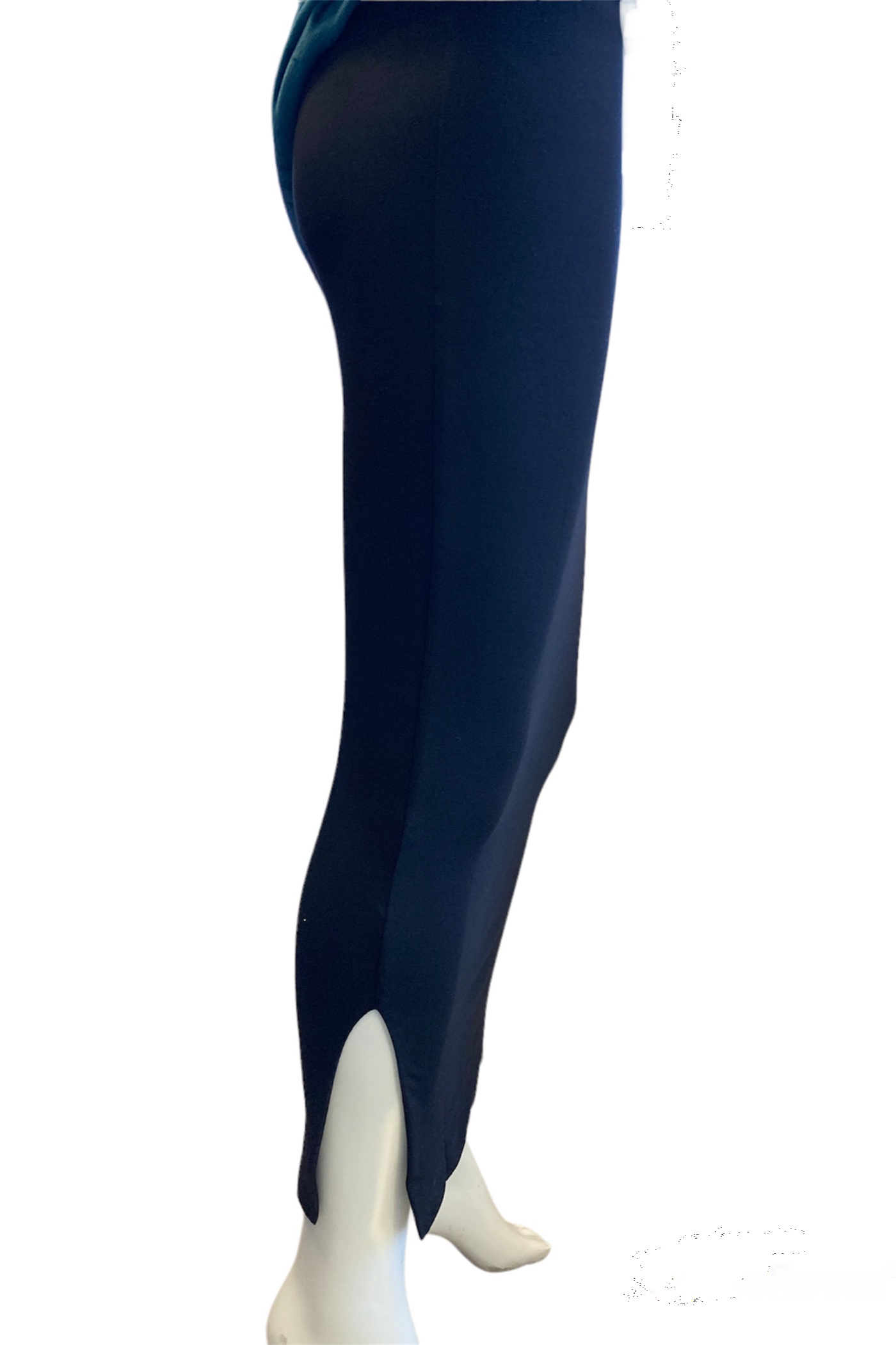 Fitted Midi Skirt with Slit #42417
