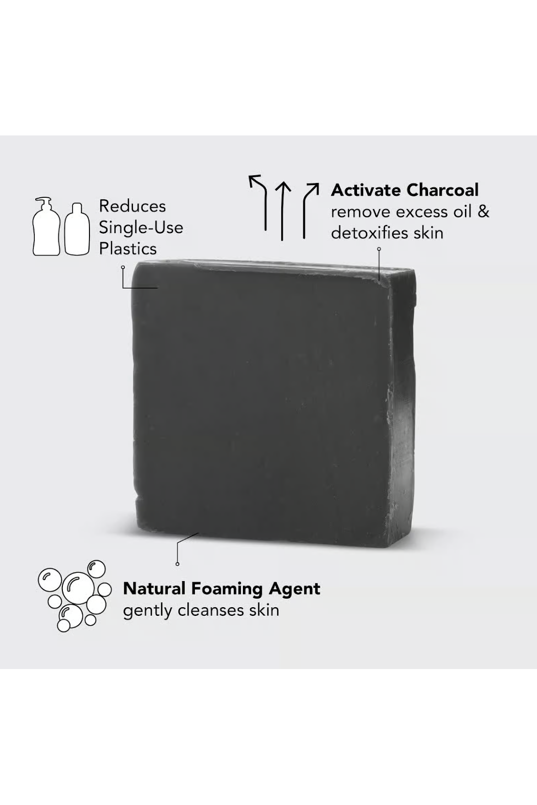 Charcoal Detoxifying Body Wash Bar