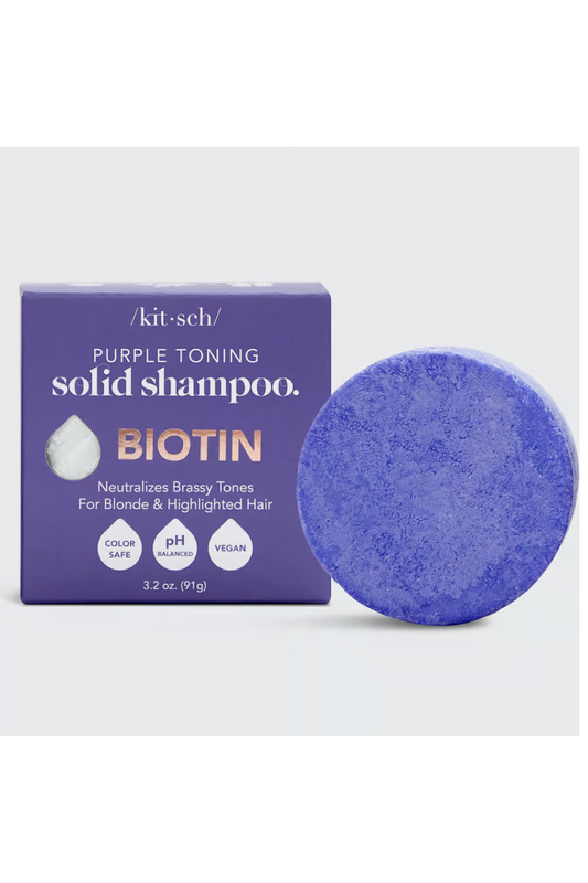 Biotin Purple Toning Shampoo Bar