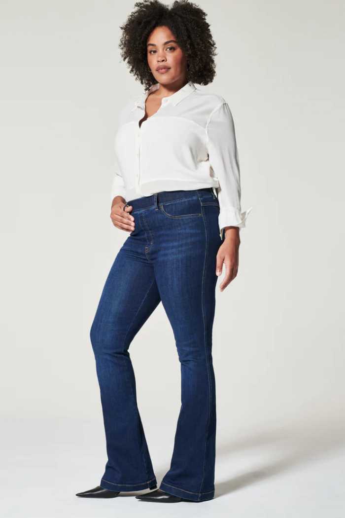 Spanx Flare Jeans Midnight Shade