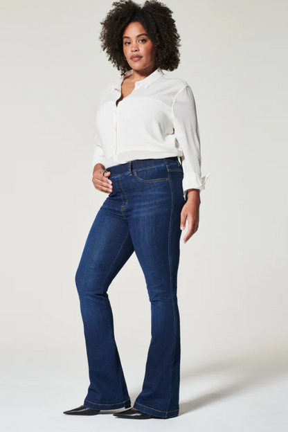 Spanx Flare Jeans Midnight Shade