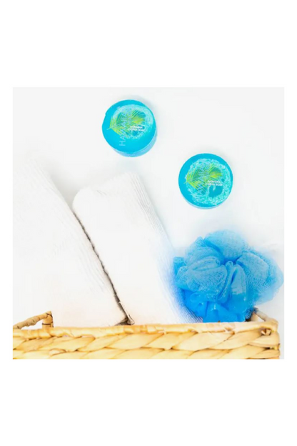 Hawaiian Waters Loofah Soap w/ Sea Salt & Kukui Oil