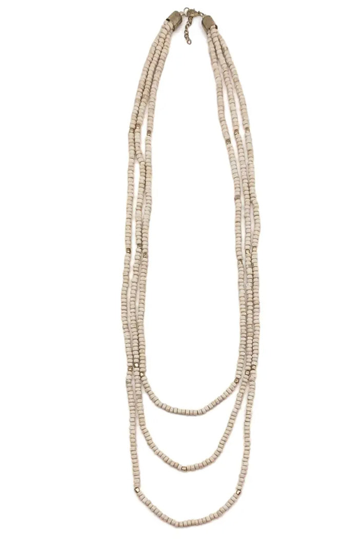 Sachi Long Multi Strand Necklace