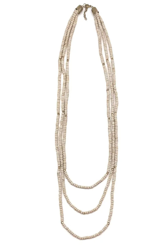 Sachi Long Multi Strand Necklace