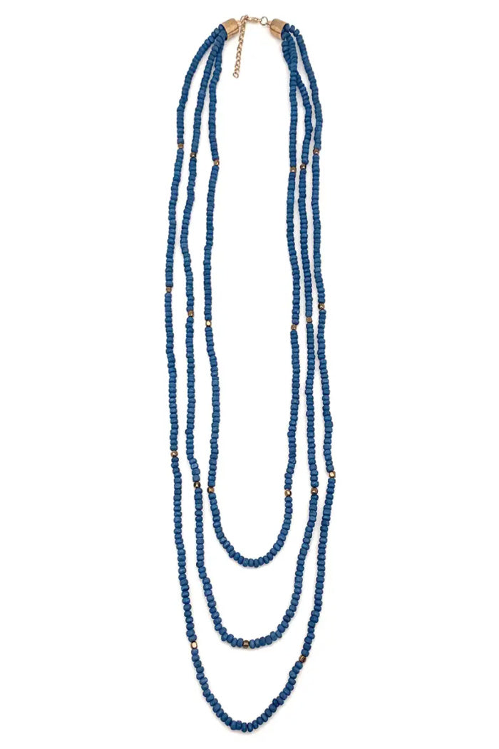 Sachi Long Multi Strand Necklace