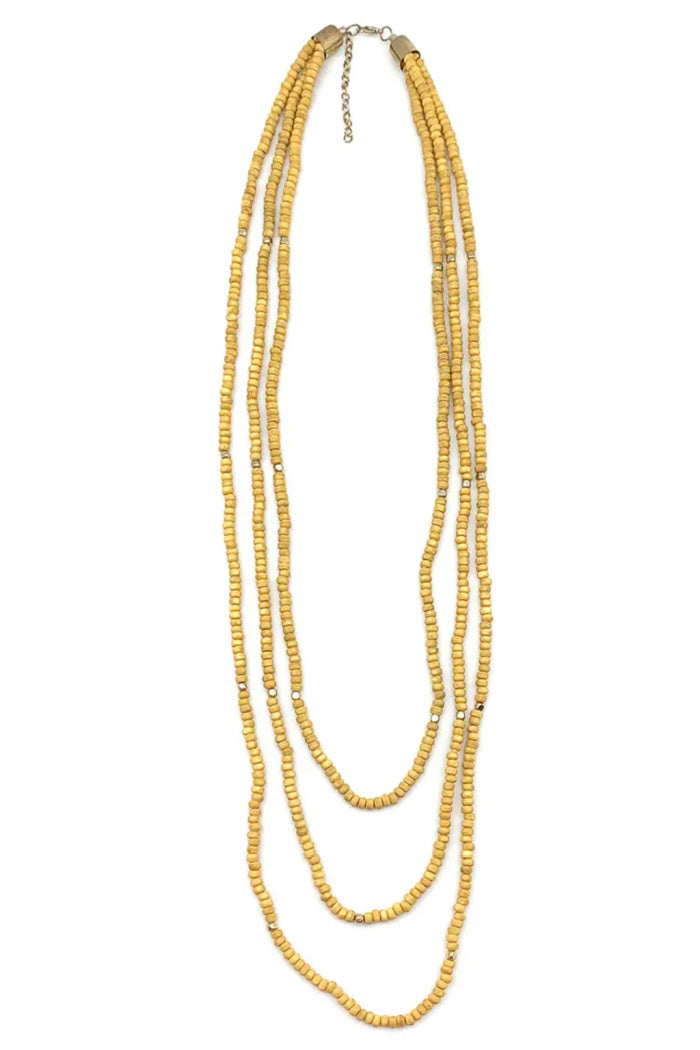 Sachi Long Multi Strand Necklace